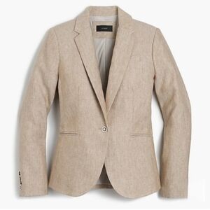 J Crew Campbell Linen Blazer 14